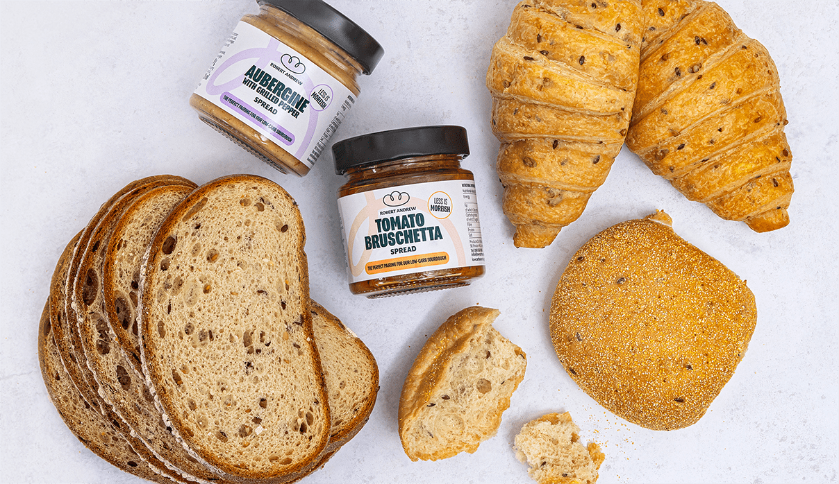 ROBERT ANDREW LOW-CARB BAKERY REVEALS NEW PRODUCTS - Robert Andrew Low-carb Sourdough