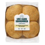 LOW-CARB SOURDOUGH WHITE ROLLS | 4x60g