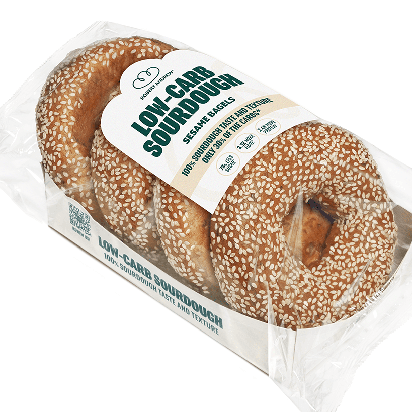 low-carb bagel