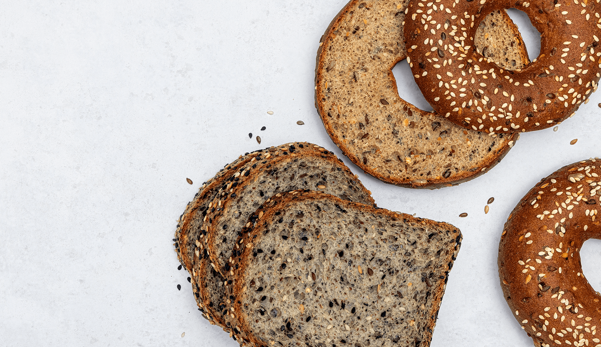 BAGELS & SEEDED LOAF JOIN LOW-CARB SOURDOUGH RANGE - Robert Andrew Low-carb Sourdough