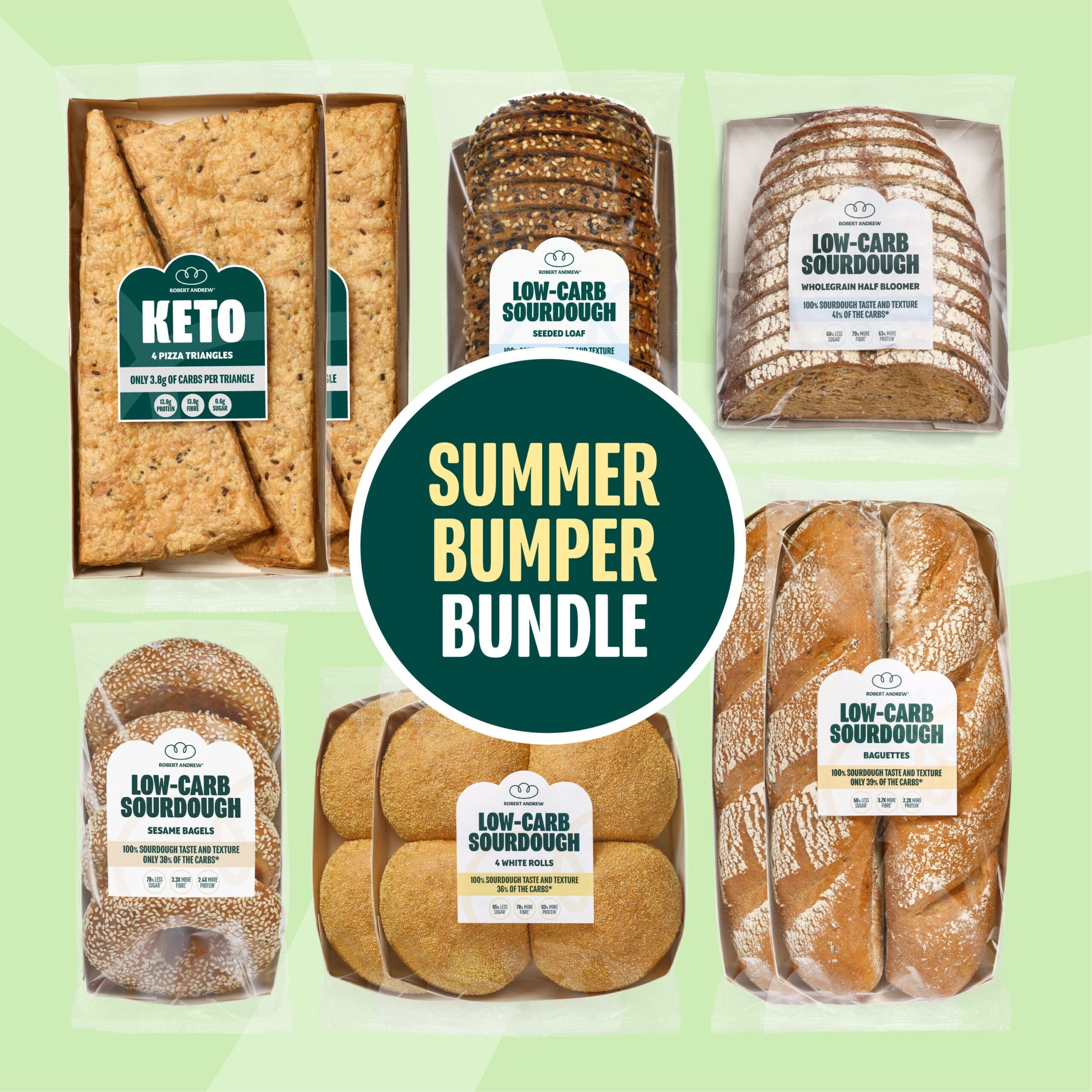 low-carb sourdough summer bundle